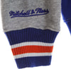MITCHELL-&-NESS-Felpa-Cappuccio-Uomo-Ncaa-Pinnacle-Heavyweight-Fleece-Hoodie-Flogat-Royal/orange-da-uomo