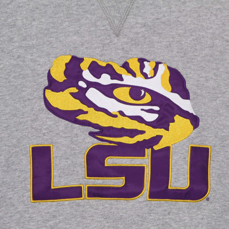 MITCHELL-&amp;-NESS-Felpa-Cappuccio-Uomo-Ncaa-Pinnacle-Heavyweight-Fleece-Hoodie-Loutig-Purple/yellow-da-uomo