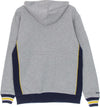 MITCHELL-&-NESS-Felpa-Cappuccio-Uomo-Ncaa-Pinnacle-Heavyweight-Fleece-Hoodie-Msuspa-Navy/yellow-da-uomo