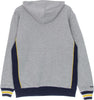 MITCHELL-&amp;-NESS-Felpa-Cappuccio-Uomo-Ncaa-Pinnacle-Heavyweight-Fleece-Hoodie-Msuspa-Navy/yellow-da-uomo