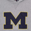 MITCHELL-&-NESS-Felpa-Cappuccio-Uomo-Ncaa-Pinnacle-Heavyweight-Fleece-Hoodie-Msuspa-Navy/yellow-da-uomo