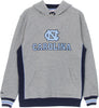 MITCHELL-&amp;-NESS-Felpa-Cappuccio-Uomo-Ncaa-Pinnacle-Heavyweight-Fleece-Hoodie-Unchee-Navy/light-Blue-da-uomo