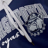 MITCHELL-&-NESS-Felpa-Cappuccio-Uomo-Ncaa-Premium-Fleece-Vintage-Logo-Hoodie-Geohoy-Navy-da-uomo