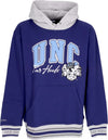 MITCHELL-&-NESS-Felpa-Cappuccio-Uomo-Ncaa-Premium-Vintage-Logo-Fleece-Hoodie-Unchee-Navy-da-uomo