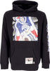 MITCHELL-&amp;-NESS-Felpa-Cappuccio-Uomo-Nfl-Big-Face-7.0-Hoodie-Neepat-Black-da-uomo