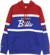 MITCHELL-&-NESS-Felpa-Cappuccio-Uomo-Nfl-Head-Coach-Hoody-Bufbil-Original-Team-Colors-da-uomo