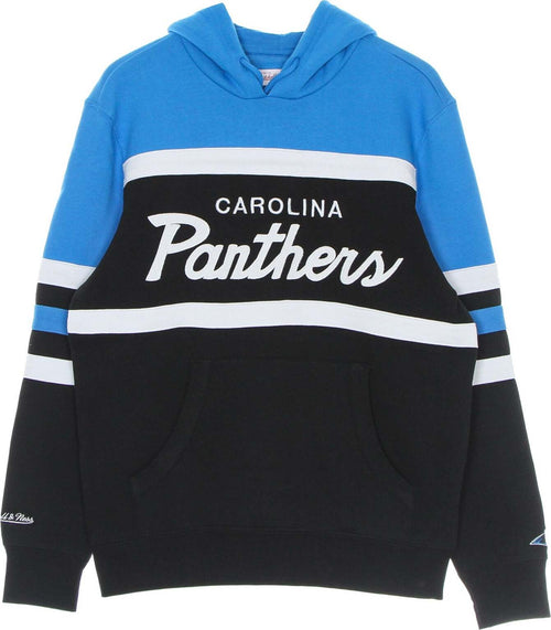 MITCHELL-&-NESS-Felpa-Cappuccio-Uomo-Nfl-Head-Coach-Hoody-Carpan-Original-Team-Colors-da-uomo