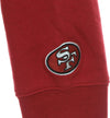 MITCHELL-&-NESS-Felpa-Cappuccio-Uomo-Nfl-Head-Coach-Hoody-Saf49e-Original-Team-Colors-da-uomo