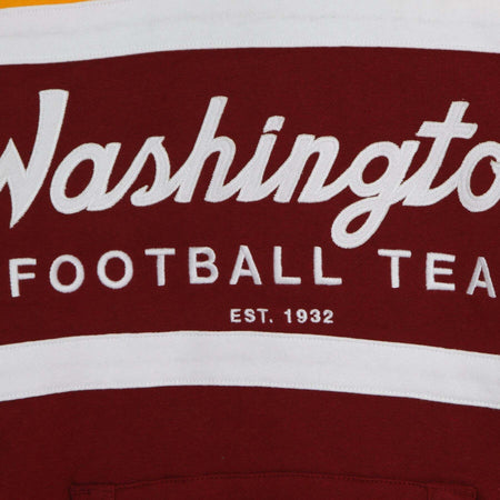 MITCHELL-&amp;-NESS-Felpa-Cappuccio-Uomo-Nfl-Head-Coach-Hoody-Wasfte-Original-Team-Colors-da-uomo