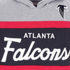 MITCHELL-&-NESS-Felpa-Cappuccio-Uomo-Nfl-Headcoach-Hoodie-Atlfal-Black-da-uomo