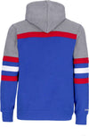 MITCHELL-&-NESS-Felpa-Cappuccio-Uomo-Nfl-Headcoach-Hoodie-Bufbil-Royal-da-uomo