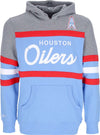 MITCHELL-&-NESS-Felpa-Cappuccio-Uomo-Nfl-Headcoach-Hoodie-Houoil-Light-Blue-da-uomo