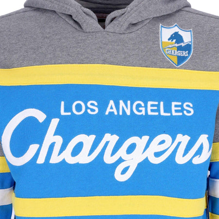 MITCHELL-&amp;-NESS-Felpa-Cappuccio-Uomo-Nfl-Headcoach-Hoodie-Loscha-Light-Blue-da-uomo