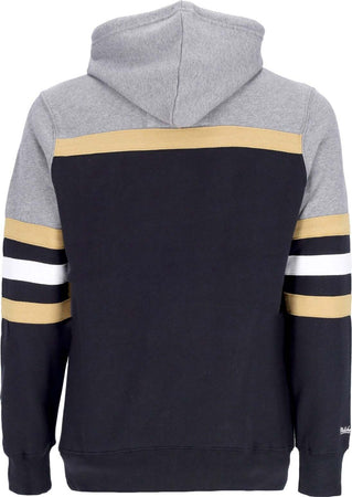 MITCHELL-&amp;-NESS-Felpa-Cappuccio-Uomo-Nfl-Headcoach-Hoodie-Neosai-Black-da-uomo