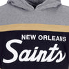 MITCHELL-&-NESS-Felpa-Cappuccio-Uomo-Nfl-Headcoach-Hoodie-Neosai-Black-da-uomo