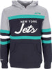 MITCHELL-&amp;-NESS-Felpa-Cappuccio-Uomo-Nfl-Headcoach-Hoodie-Neyjet-Black-da-uomo