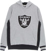 MITCHELL-&amp;-NESS-Felpa-Cappuccio-Uomo-Nfl-Pinnacle-Heavyweight-Fleece-Hoodie-Oakrai-Grey-Heather/original-Team-Colors-da-uomo
