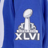 MITCHELL-&-NESS-Felpa-Cappuccio-Uomo-Nfl-Team-Origins-Fleece-Hoodie-Neygia-Royal-da-uomo
