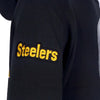 MITCHELL-&-NESS-Felpa-Cappuccio-Uomo-Nfl-Team-Origins-Fleece-Hoodie-Pitste-Black-da-uomo