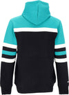 MITCHELL-&-NESS-Felpa-Cappuccio-Uomo-Nhl-Head-Coach-Hoodie-Anaduc-Original-Team-Colors-da-uomo