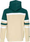 MITCHELL-&-NESS-Felpa-Cappuccio-Uomo-Nhl-Head-Coach-Hoodie-Minwil-Original-Team-Colors-da-uomo