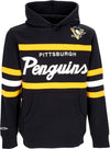 MITCHELL-&-NESS-Felpa-Cappuccio-Uomo-Nhl-Head-Coach-Hoodie-Pitpen-Original-Team-Colors-da-uomo
