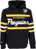 MITCHELL-&amp;-NESS-Felpa-Cappuccio-Uomo-Nhl-Head-Coach-Hoodie-Pitpen-Original-Team-Colors-da-uomo