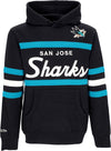 MITCHELL-&-NESS-Felpa-Cappuccio-Uomo-Nhl-Head-Coach-Hoodie-Sajsha-Original-Team-Colors-da-uomo