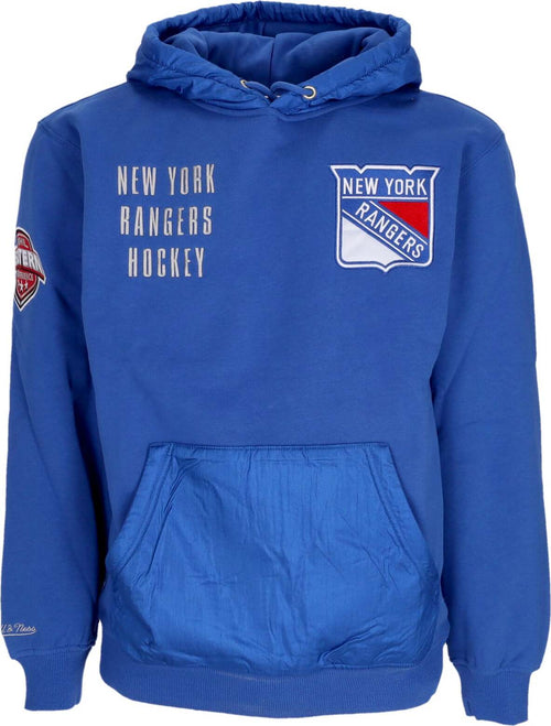 MITCHELL-&-NESS-Felpa-Cappuccio-Uomo-Nhl-Team-Og-2.0-Fleece-Hoodie-Vintage-Logo-Neyran-Original-Team-Colors-da-uomo