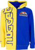 MITCHELL-&amp;-NESS-Felpa-Cappuccio-Zip-Uomo-Nba-Full-Zip-Fleece-2.0-Hardwood-Classics-Dennug-Multi-da-uomo