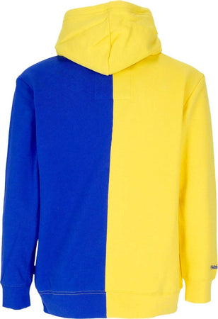 MITCHELL-&amp;-NESS-Felpa-Cappuccio-Zip-Uomo-Nba-Full-Zip-Fleece-2.0-Hardwood-Classics-Dennug-Multi-da-uomo