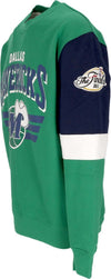 MITCHELL-&-NESS-Felpa-Girocollo-Uomo-Nba-All-Over-Crew-3.0-Dalmav-Original-Team-Colors-da-uomo