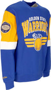 MITCHELL-&-NESS-Felpa-Girocollo-Uomo-Nba-All-Over-Crew-3.0-Golwar-Original-Team-Colors-da-uomo