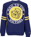 MITCHELL-&-NESS-Felpa-Girocollo-Uomo-Ncaa-All-Over-Crew-2.0-Micwol-Original-Team-Colors-da-uomo