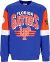 MITCHELL-&-NESS-Felpa-Girocollo-Uomo-Ncaa-All-Over-Crew-3.0-Flogat-Original-Team-Colors-da-uomo