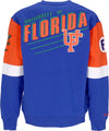 MITCHELL-&-NESS-Felpa-Girocollo-Uomo-Ncaa-All-Over-Crew-3.0-Flogat-Original-Team-Colors-da-uomo