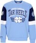 MITCHELL-&-NESS-Felpa-Girocollo-Uomo-Ncaa-All-Over-Crew-3.0-Unchee-Original-Team-Colors-da-uomo