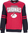 MITCHELL-&-NESS-Felpa-Girocollo-Uomo-Nfl-All-Over-Crew-2.0-Aricar-Original-Team-Colors-da-uomo