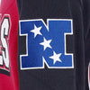 MITCHELL-&-NESS-Felpa-Girocollo-Uomo-Nfl-All-Over-Crew-2.0-Aricar-Original-Team-Colors-da-uomo