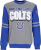 MITCHELL-&amp;-NESS-Felpa-Girocollo-Uomo-Nfl-All-Over-Crew-2.0-Indcol-Original-Team-Colors-da-uomo