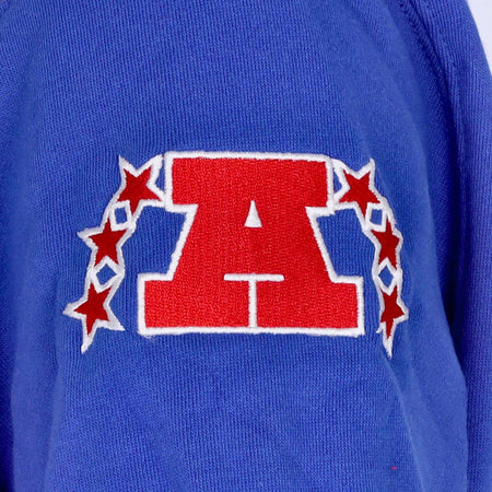 MITCHELL-&amp;-NESS-Felpa-Girocollo-Uomo-Nfl-All-Over-Crew-2.0-Neepat-Original-Team-Colors-da-uomo