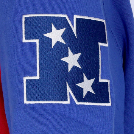 MITCHELL-&amp;-NESS-Felpa-Girocollo-Uomo-Nfl-All-Over-Crew-2.0-Neygia-Original-Team-Colors-da-uomo