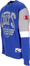 MITCHELL-&-NESS-Felpa-Girocollo-Uomo-Nfl-All-Over-Crew-3.0-Indcol-Original-Team-Colors-da-uomo