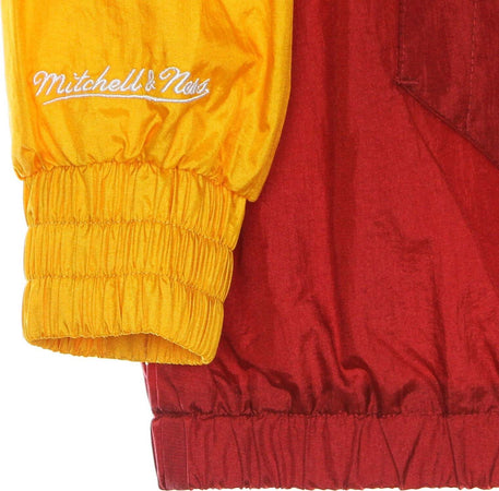 MITCHELL-&amp;-NESS-Giacca-a-Vento-Infilabile-Uomo-Nba-Highlight-Reel-Windbreaker-Hardwood-Classics-Atlhaw-Original-Team-Colors-da-uomo