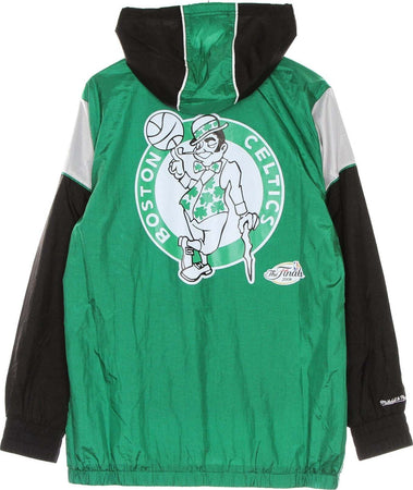 MITCHELL-&amp;-NESS-Giacca-a-Vento-Infilabile-Uomo-Nba-Highlight-Reel-Windbreaker-Hardwood-Classics-Boscel-Original-Team-Colors-da-uomo
