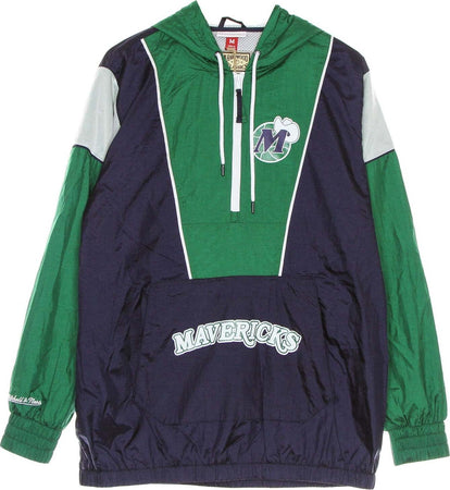 MITCHELL-&amp;-NESS-Giacca-a-Vento-Infilabile-Uomo-Nba-Highlight-Reel-Windbreaker-Hardwood-Classics-Dalmav-Original-Team-Colors-da-uomo