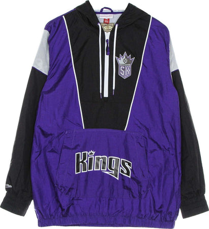 MITCHELL-&amp;-NESS-Giacca-a-Vento-Infilabile-Uomo-Nba-Highlight-Reel-Windbreaker-Hardwood-Classics-Sackin-Original-Team-Colors-da-uomo