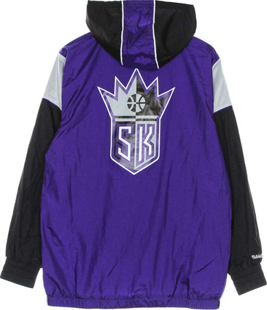 MITCHELL-&amp;-NESS-Giacca-a-Vento-Infilabile-Uomo-Nba-Highlight-Reel-Windbreaker-Hardwood-Classics-Sackin-Original-Team-Colors-da-uomo