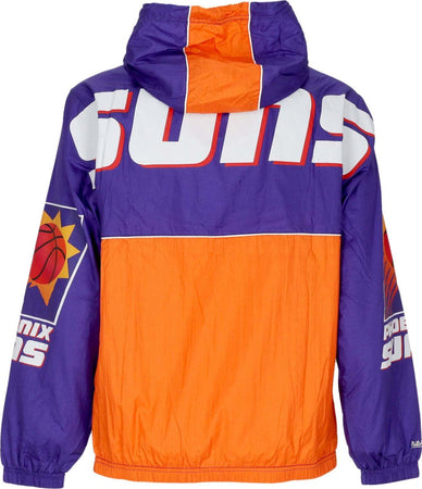 MITCHELL-&amp;-NESS-Giacca-a-Vento-Infilabile-Uomo-Nba-Team-Og-2.0-Anorak-Windbreaker-Phosun-Original-Team-Colors-da-uomo