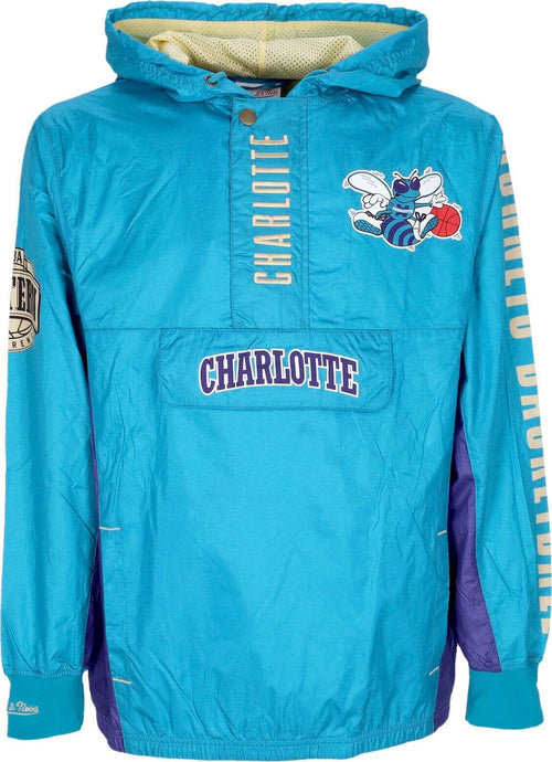 MITCHELL-&-NESS-Giacca-a-Vento-Infilabile-Uomo-Nba-Team-Og-2.0-Anorak-Windbreaker-Vintage-Logo-Chahor-Original-Team-Colors-da-uomo